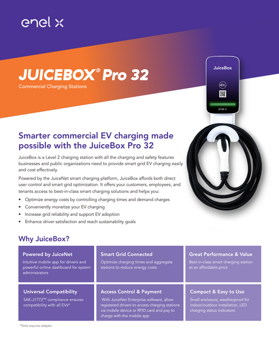 JuiceBox Pro 32 Commercial | Level 2 EV Charger